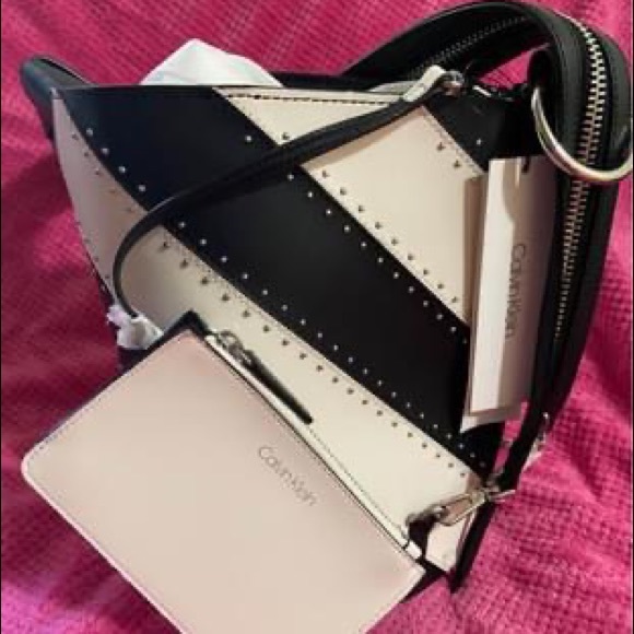 calvin klein karsyn leather backpack tote Calvin Klein -Karsyn Tote/Backpack-